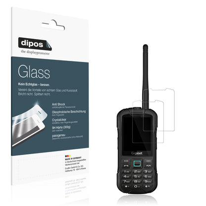 2x 9H Schutzfolie für Gigaset GLX8 Panzerfolie (1)