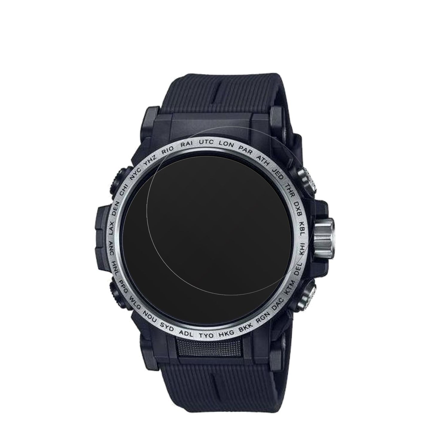 6x Schutzfolie matt für Casio Pro Trek PRW-61 Disp (2)