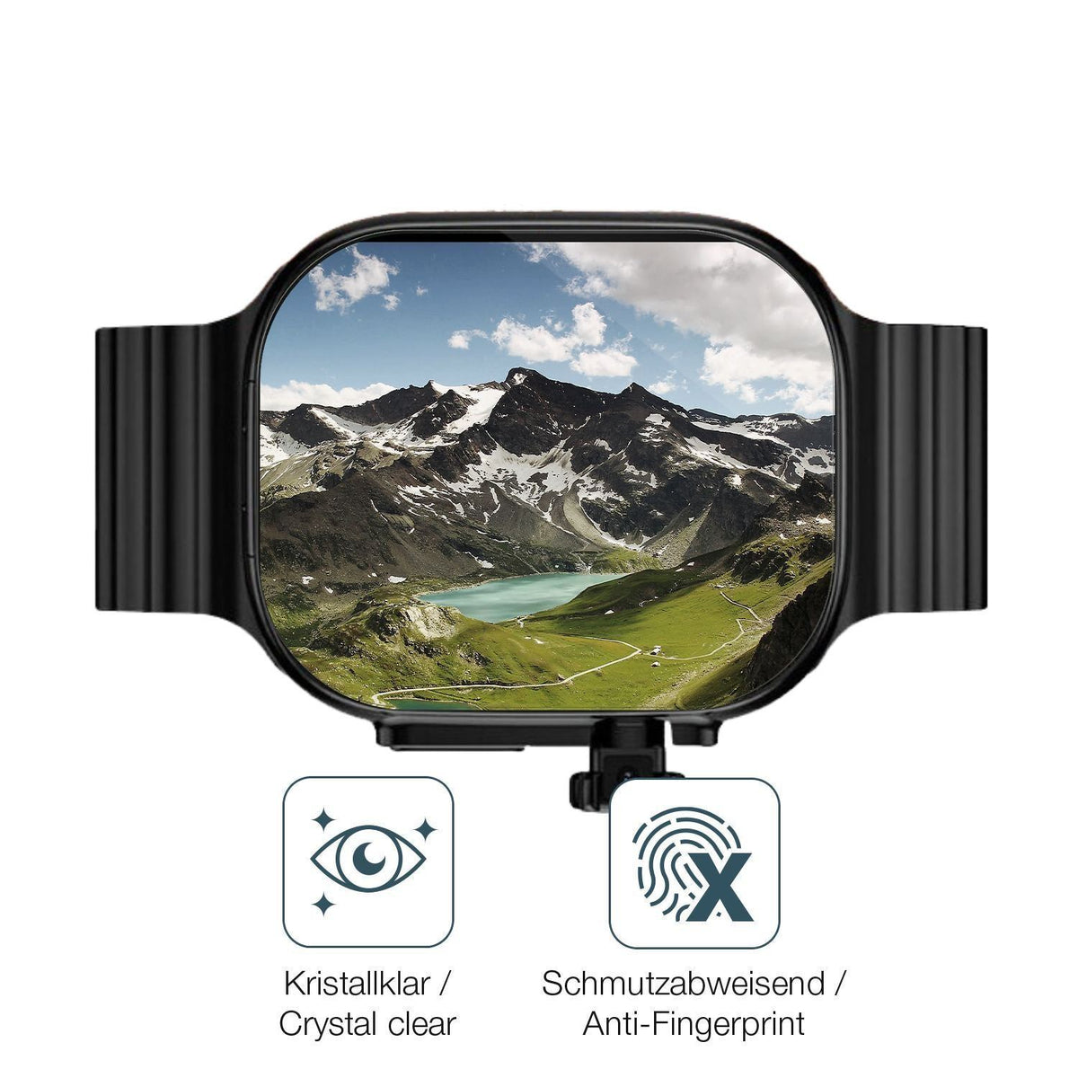 6x Schutzfolie klar für Lokmat XH12C Display-Schut (4)