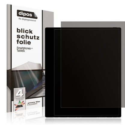 Blickschutzfolie für Boox Tab X C matt Schutzfolie (1)