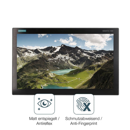 2x Schutzfolie matt für Siemens IPC 477E Display-S (4)