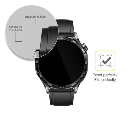 2x 3D Full Cover Schutzfolie für Huawei Watch 5 46 (6)