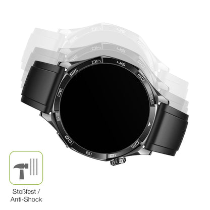 2x Full Cover Schutzfolie matt für Huawei Watch 5  (4)