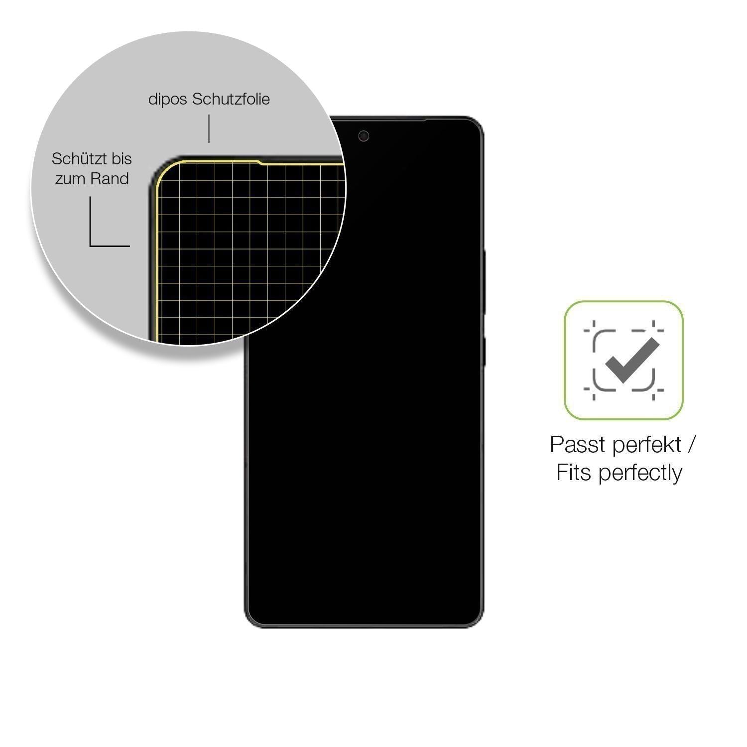 2x Full Cover Schutzfolie matt für Asus Rog Phone  (7)