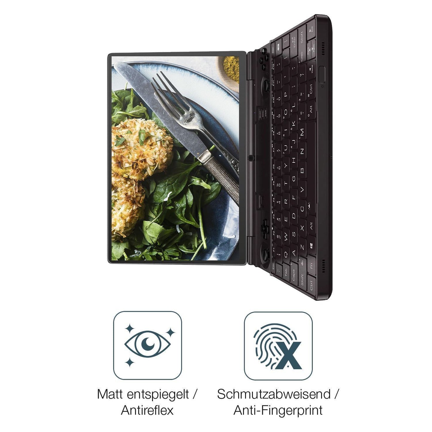 2x Schutzfolie matt für GPD Win Max 2 2025 Ultra D (4)