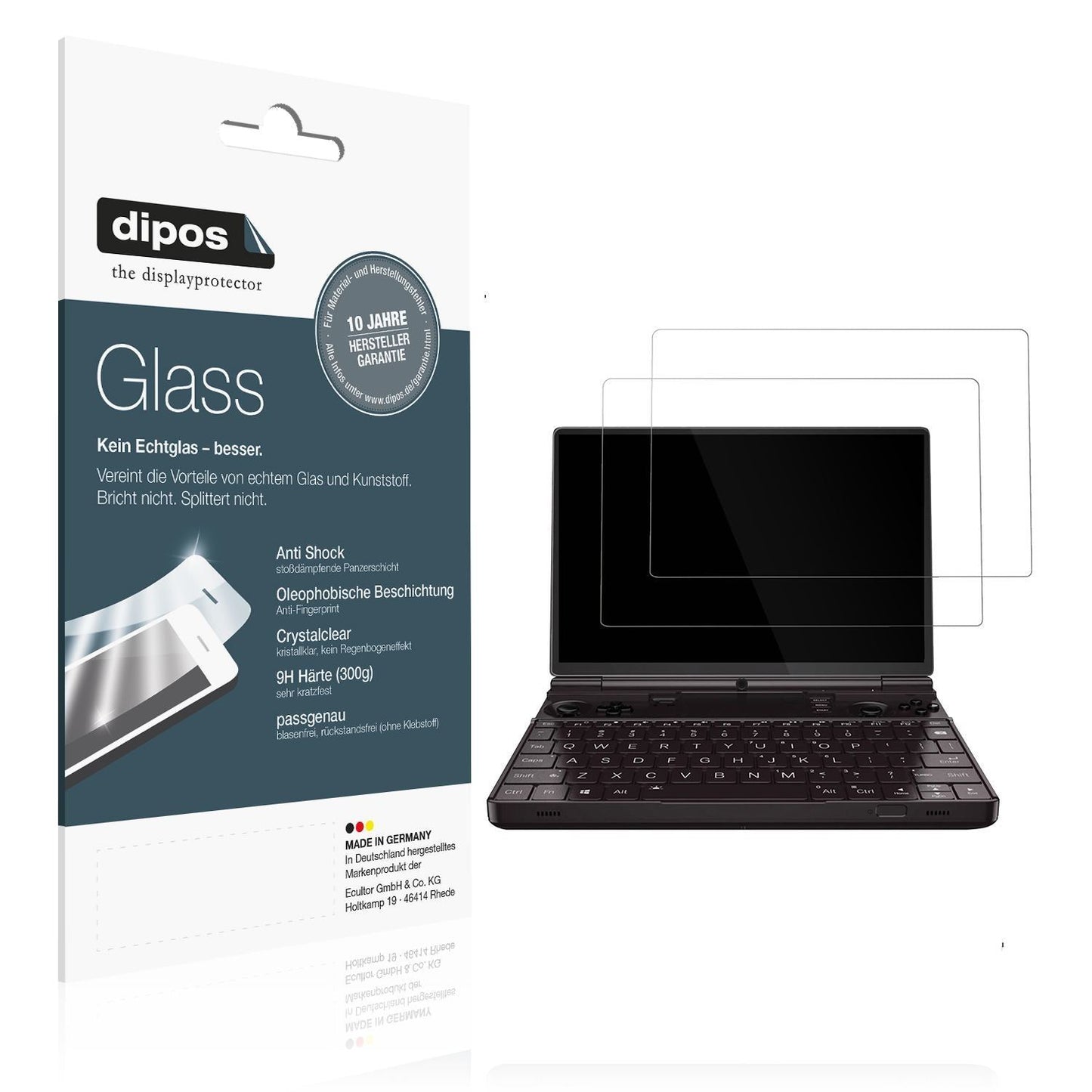2x 9H Schutzfolie für GPD Win Max 2 2025 Ultra Pan (1)