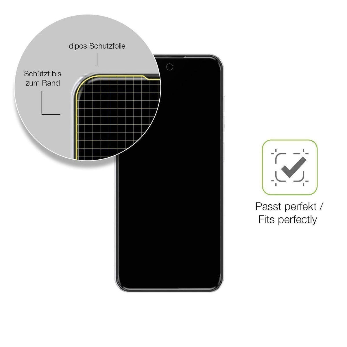 2x Full Cover Schutzfolie matt für Meizu mBlu 22 (6)