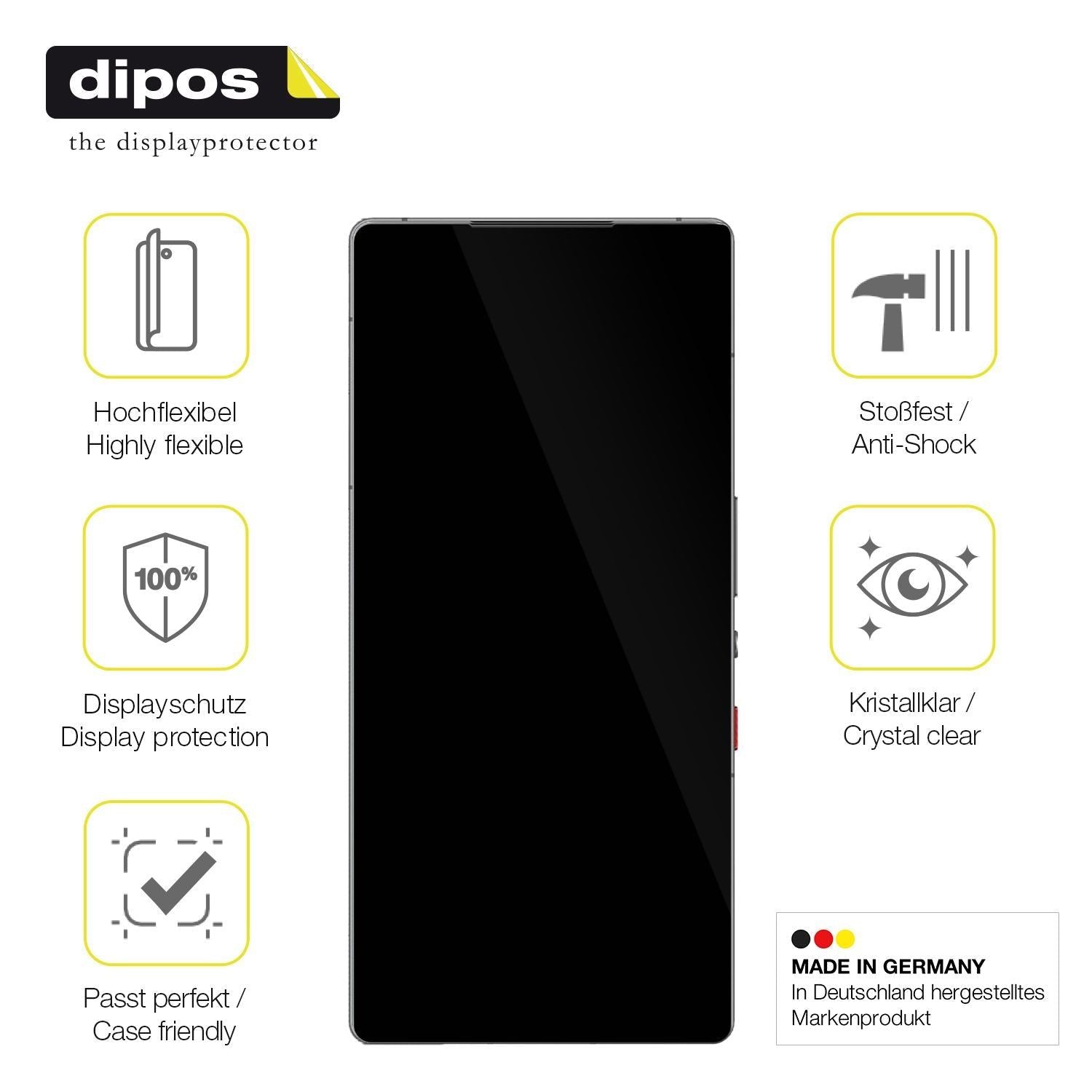 2x 3D Full Cover Schutzfolie für ZTE Nubia Red Mag (7)