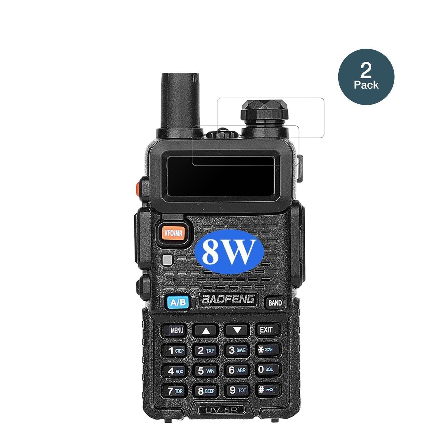 2x 9H Schutzfolie matt für BAOFENG BF UV-5R Panzer (2)