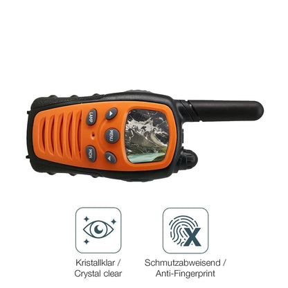 4x Schutzfolie klar für HUNICOM H-628 Display-Schu (4)