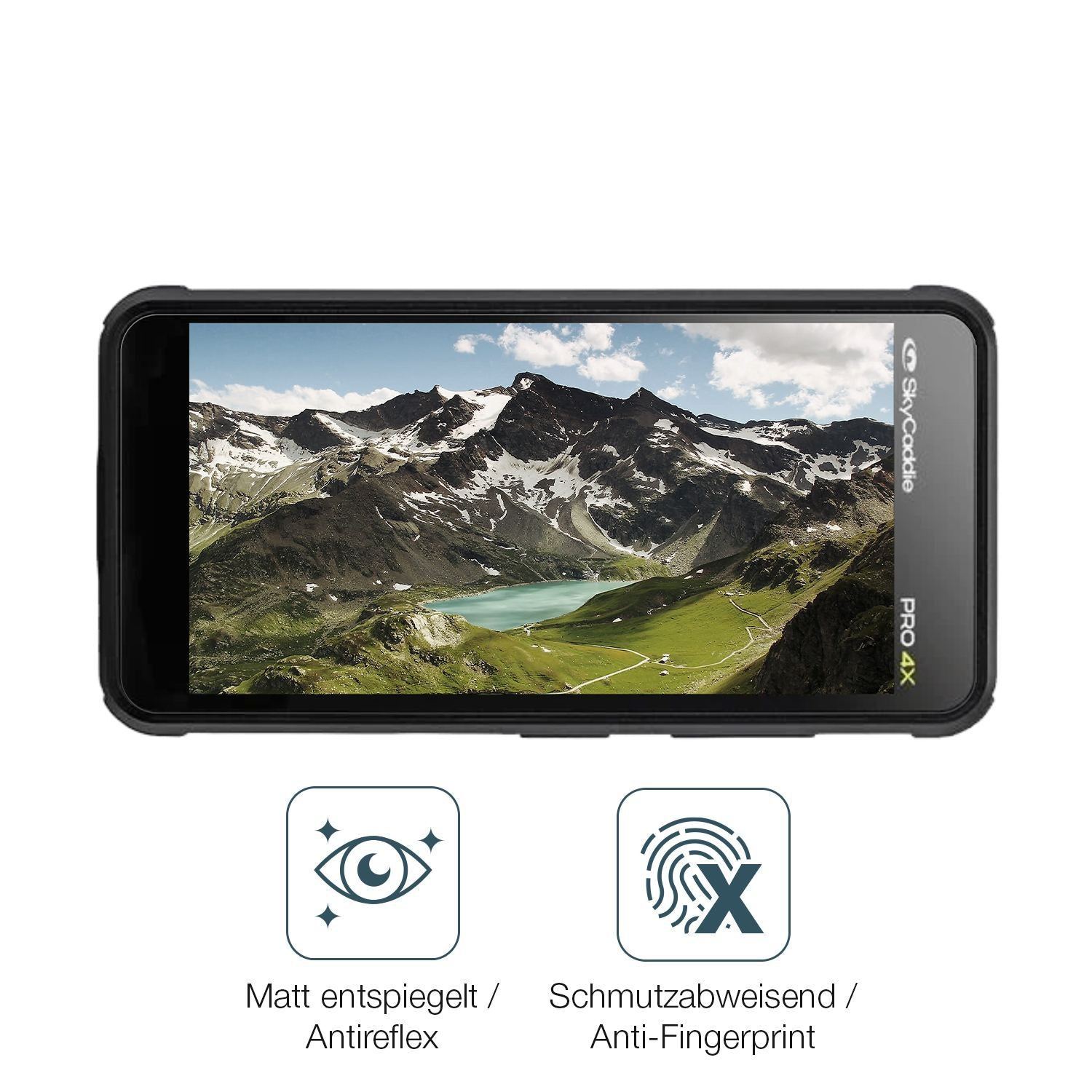 4x Schutzfolie matt für SkyCaddie Pro 4X Display-S (4)