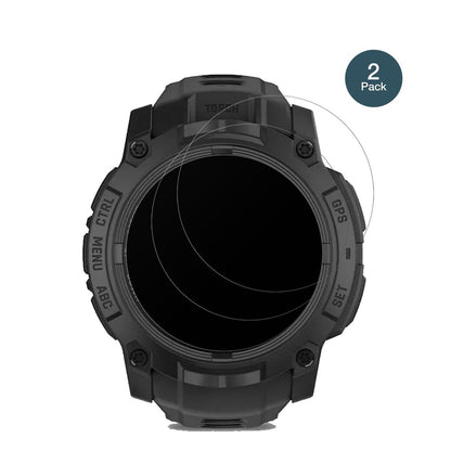 2x 9H Schutzfolie matt für Garmin Instinct 3 AMOLE (2)