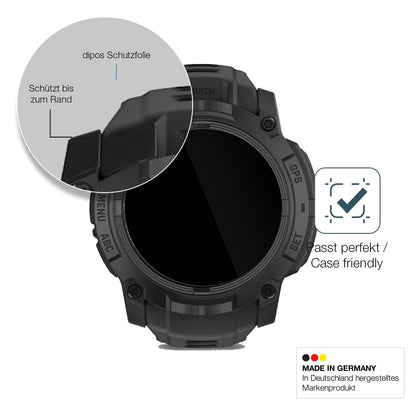 2x 9H Schutzfolie für Garmin Instinct 3 Solar Tact (6)