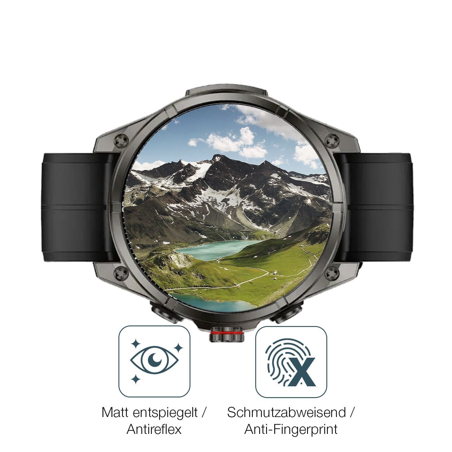 6x Schutzfolie matt für Rollme GT3 Display-Schutzf (4)