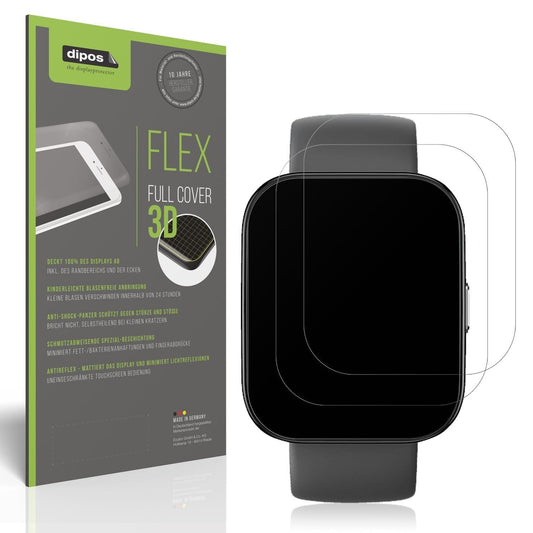 2x Full Cover Schutzfolie matt für Amazfit Bip 5 4 (1)