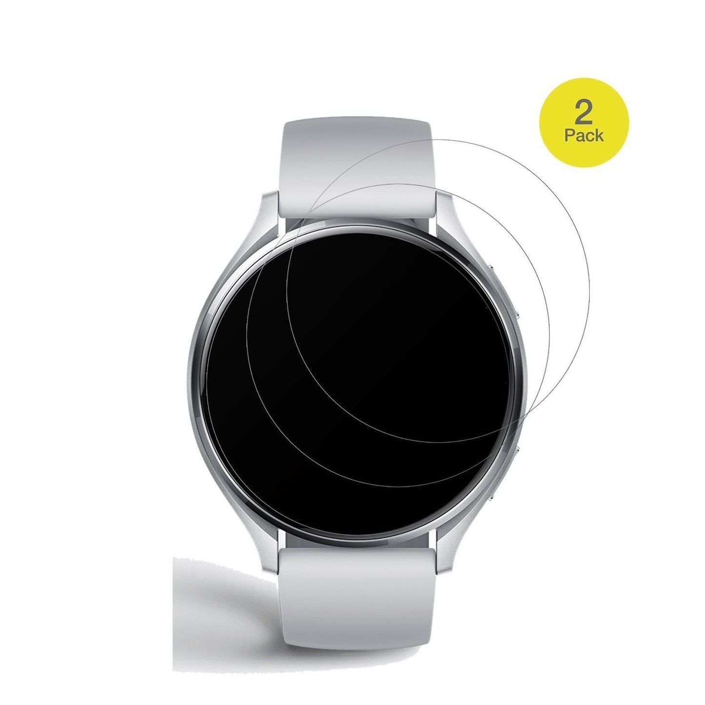 2x Full Cover Schutzfolie matt für Xiaomi Watch 2 (2)