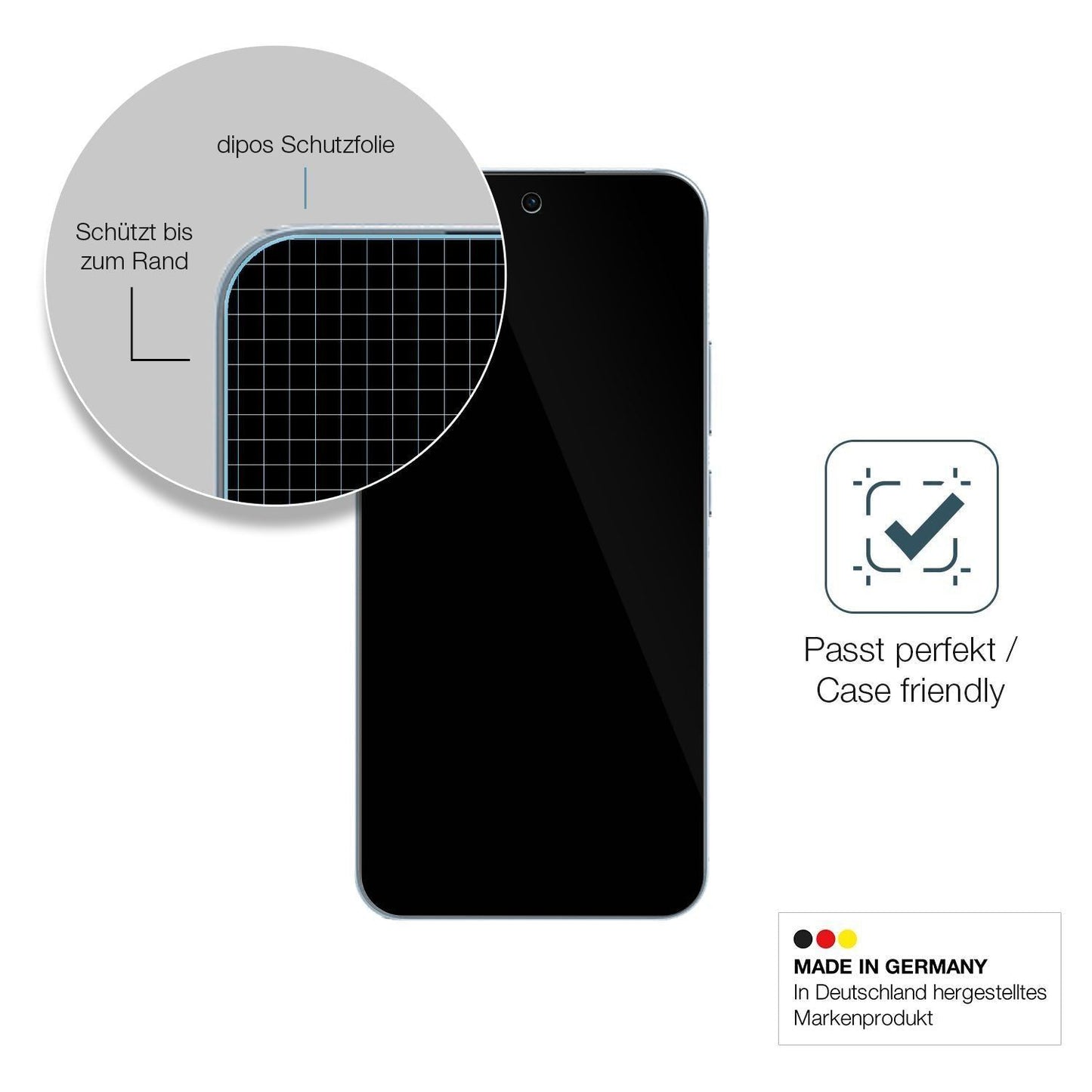 2x 9H Schutzfolie für Oppo Reno14 F Panzerfolie (6)