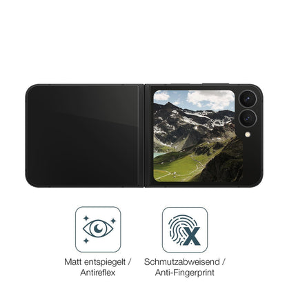 2x 9H Schutzfolie matt für Samsung Galaxy Z Flip7  (6)