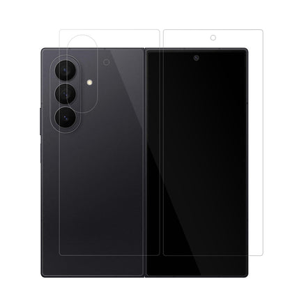 4x Schutzfolie klar für Samsung Galaxy Z Fold7 Aus (2)