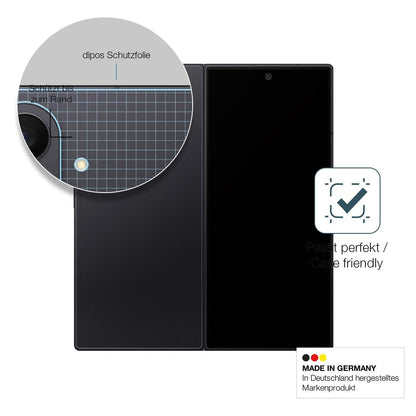 2x 9H Schutzfolie matt für Samsung Galaxy Z Fold7  (6)