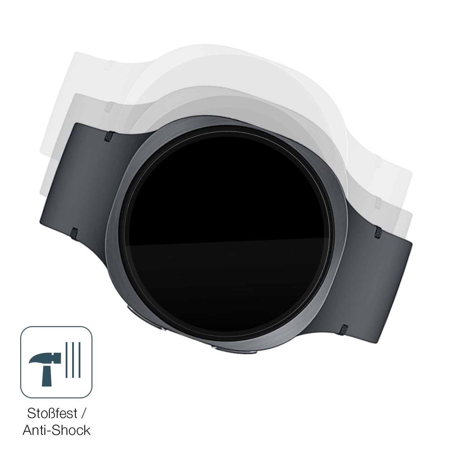 2x 9H Schutzfolie für Samsung Galaxy Watch8 44mm P (4)