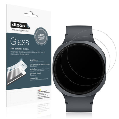 2x 9H Schutzfolie matt für Samsung Galaxy Watch8 4 (1)