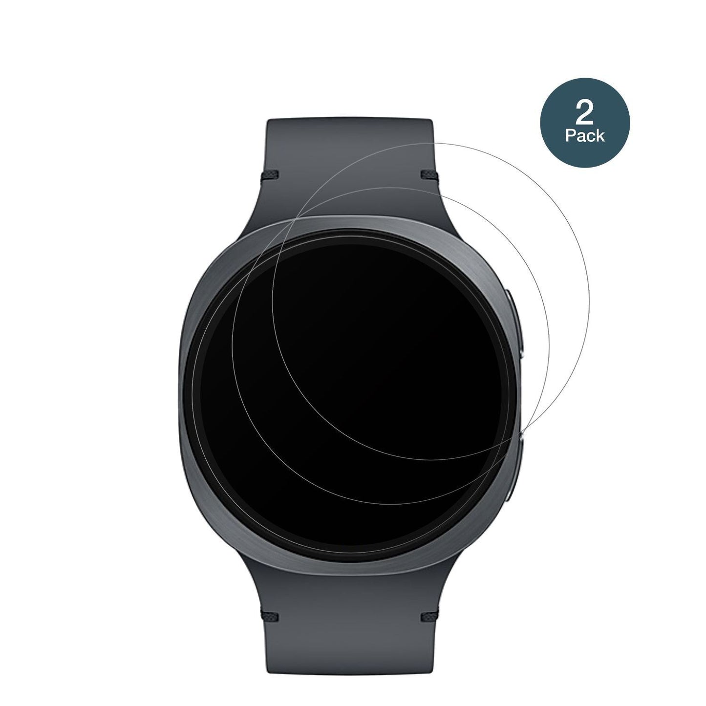 2x 9H Schutzfolie matt für Samsung Galaxy Watch8 4 (2)