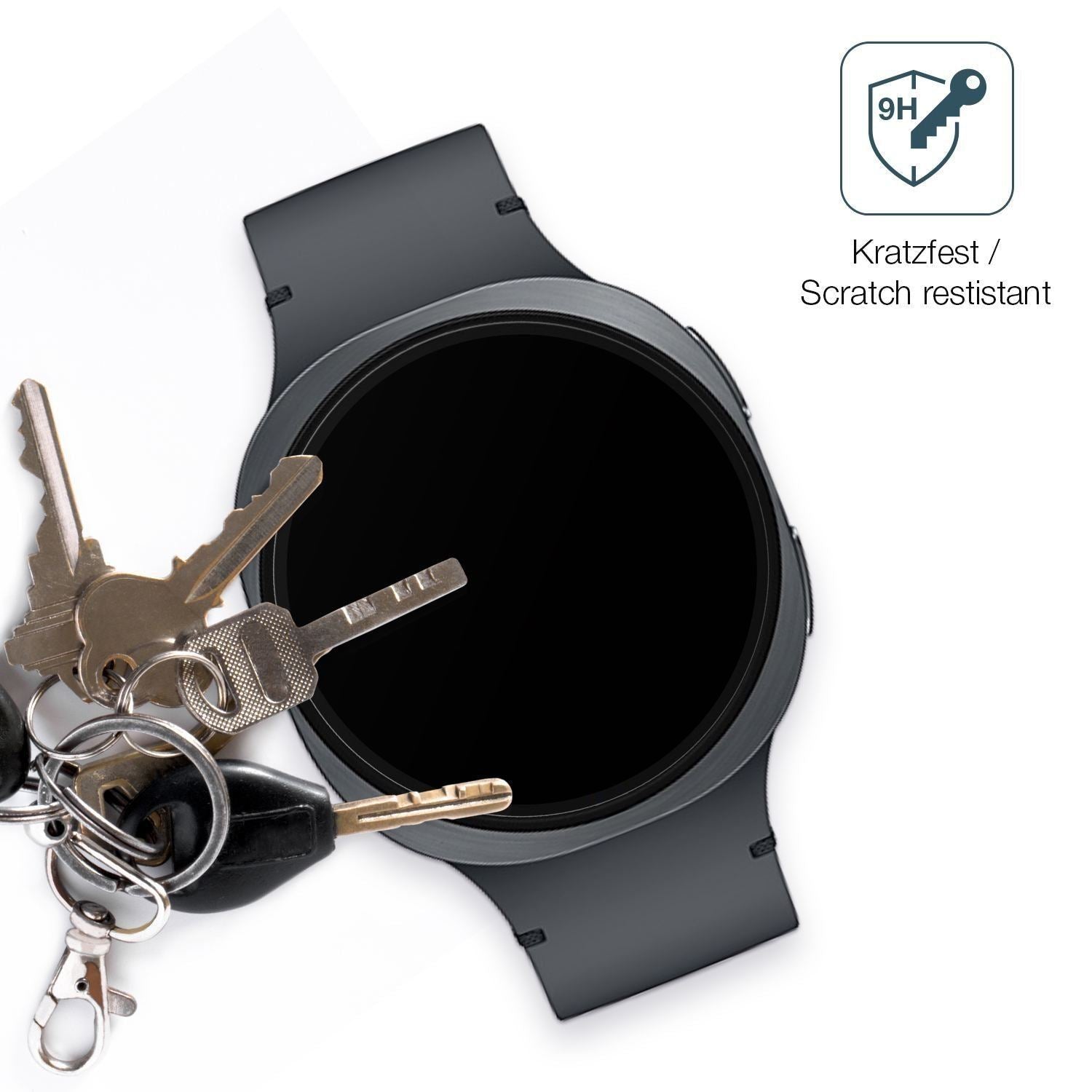 2x 9H Schutzfolie matt für Samsung Galaxy Watch8 4 (3)