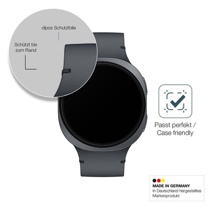 2x 9H Schutzfolie matt für Samsung Galaxy Watch8 4 (6)