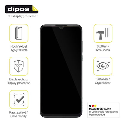 2x 3D Full Cover Schutzfolie für SHARP Aquos V6 Pl (7)