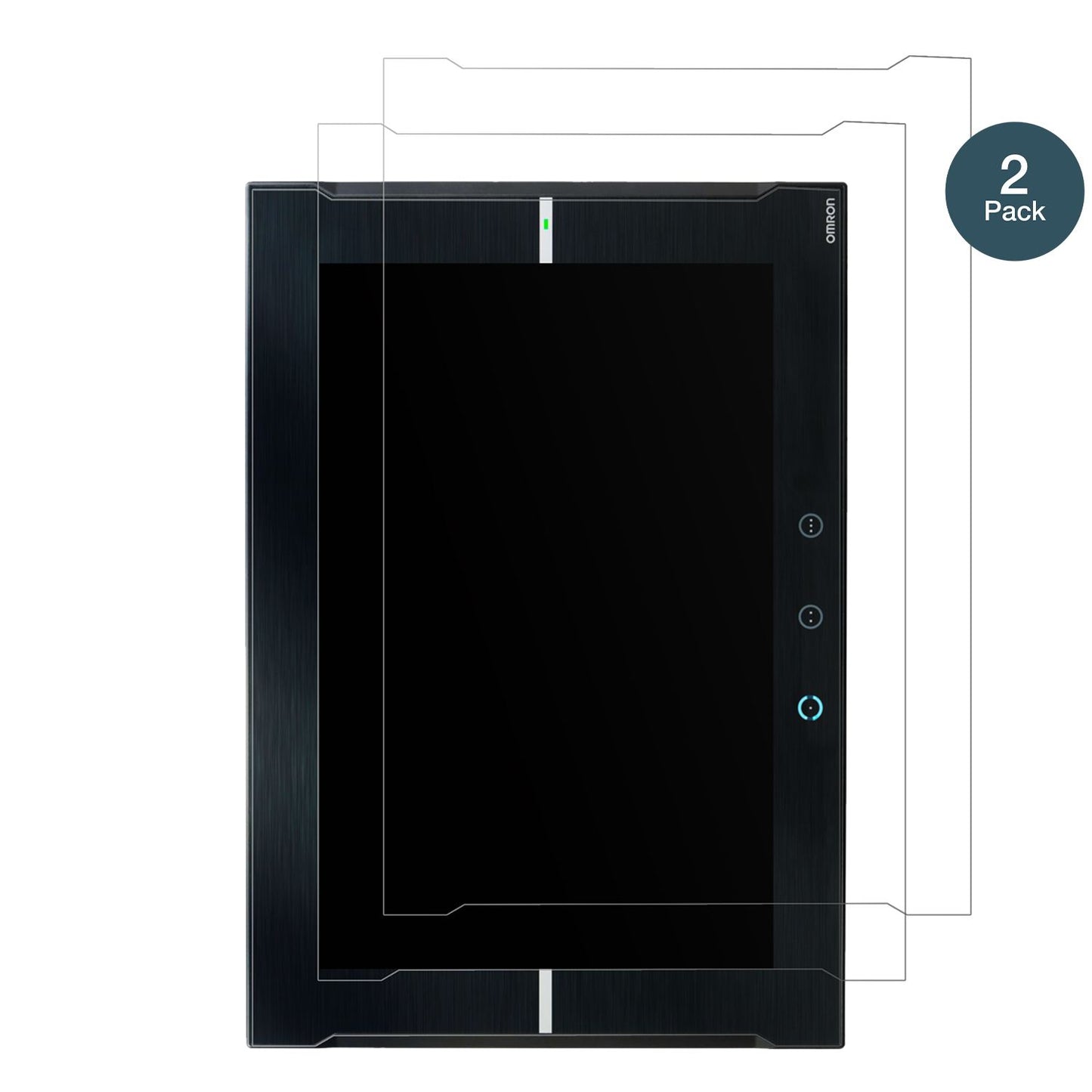 2x 9H Schutzfolie matt für Omron Na5-15W101B-V1 Pa (2)