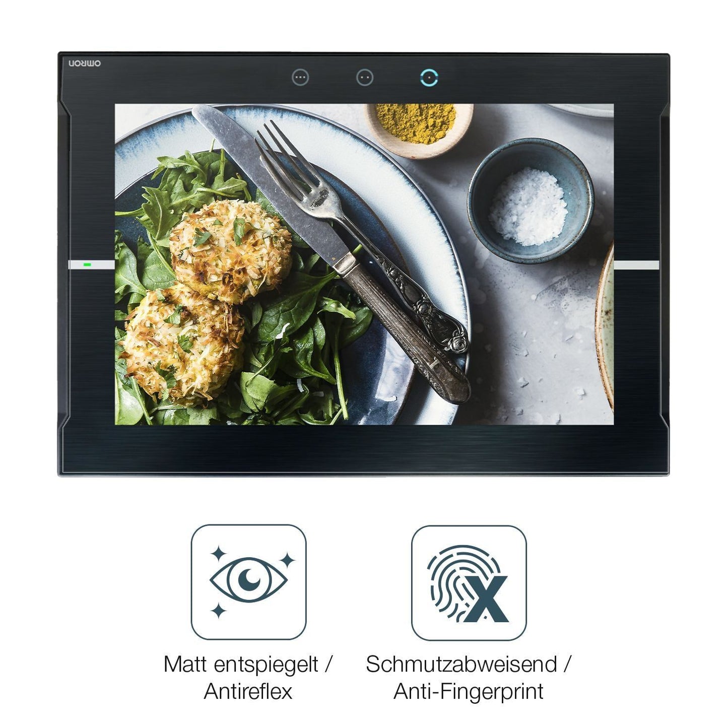 2x 9H Schutzfolie matt für Omron Na5-15W101B-V1 Pa (5)