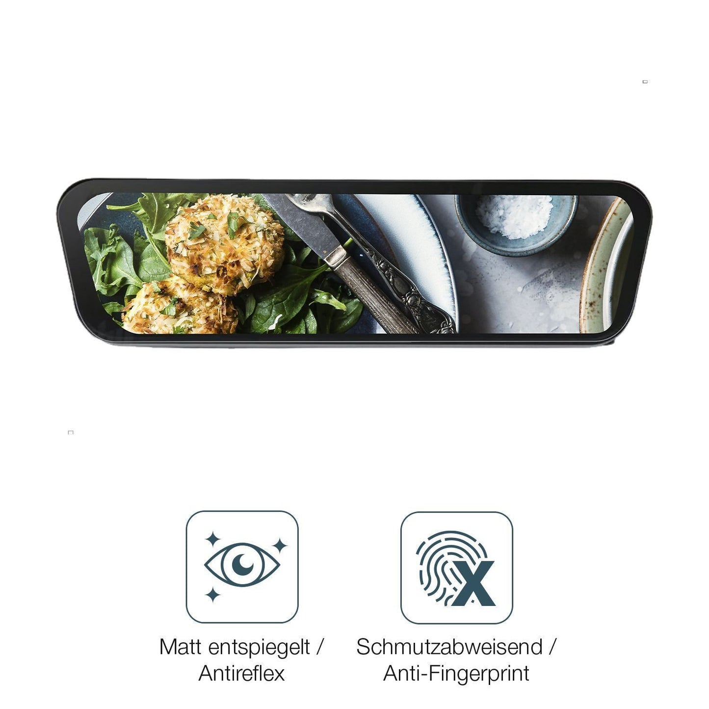 2x Schutzfolie matt für Tlyard T9 Pro Gen2 9.6 Zol (4)