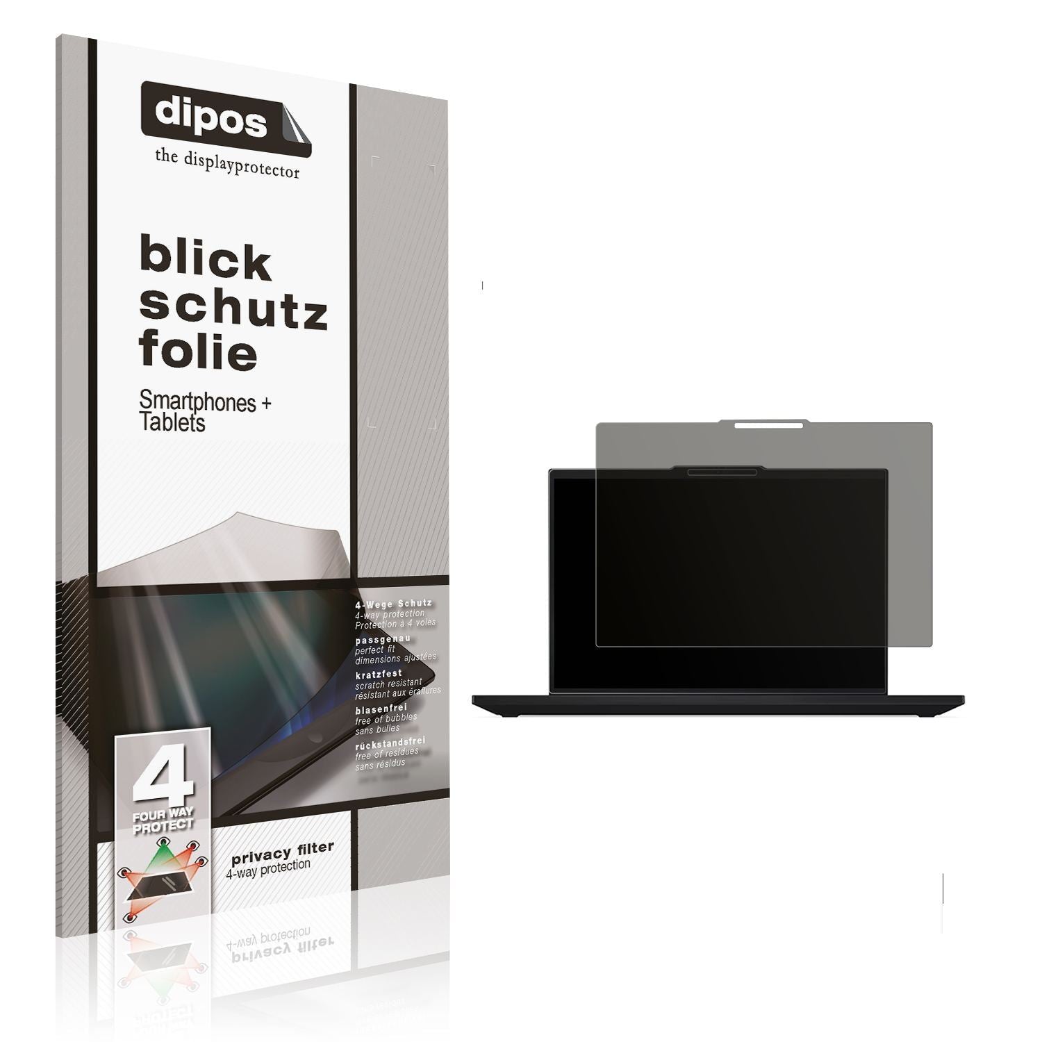 Blickschutzfolie für Lenovo ThinkPad T16 Gen4 matt (1)