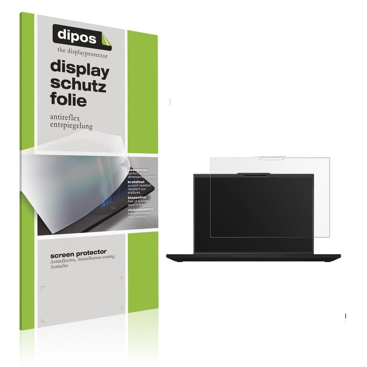 2x Schutzfolie matt für Lenovo ThinkPad E16 Gen3 D (1)