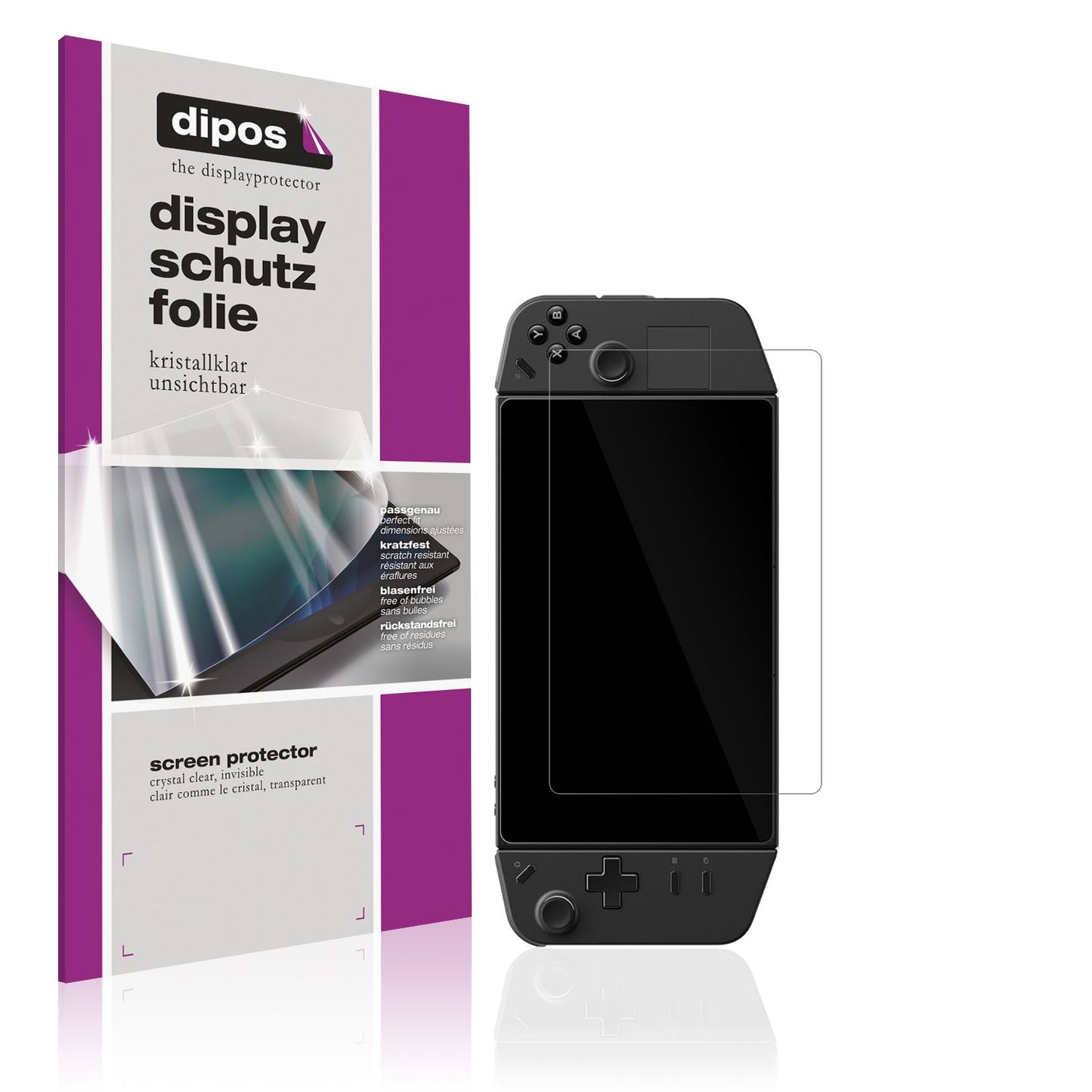 2x Schutzfolie klar für Lenovo Legion Go Display-S (1)