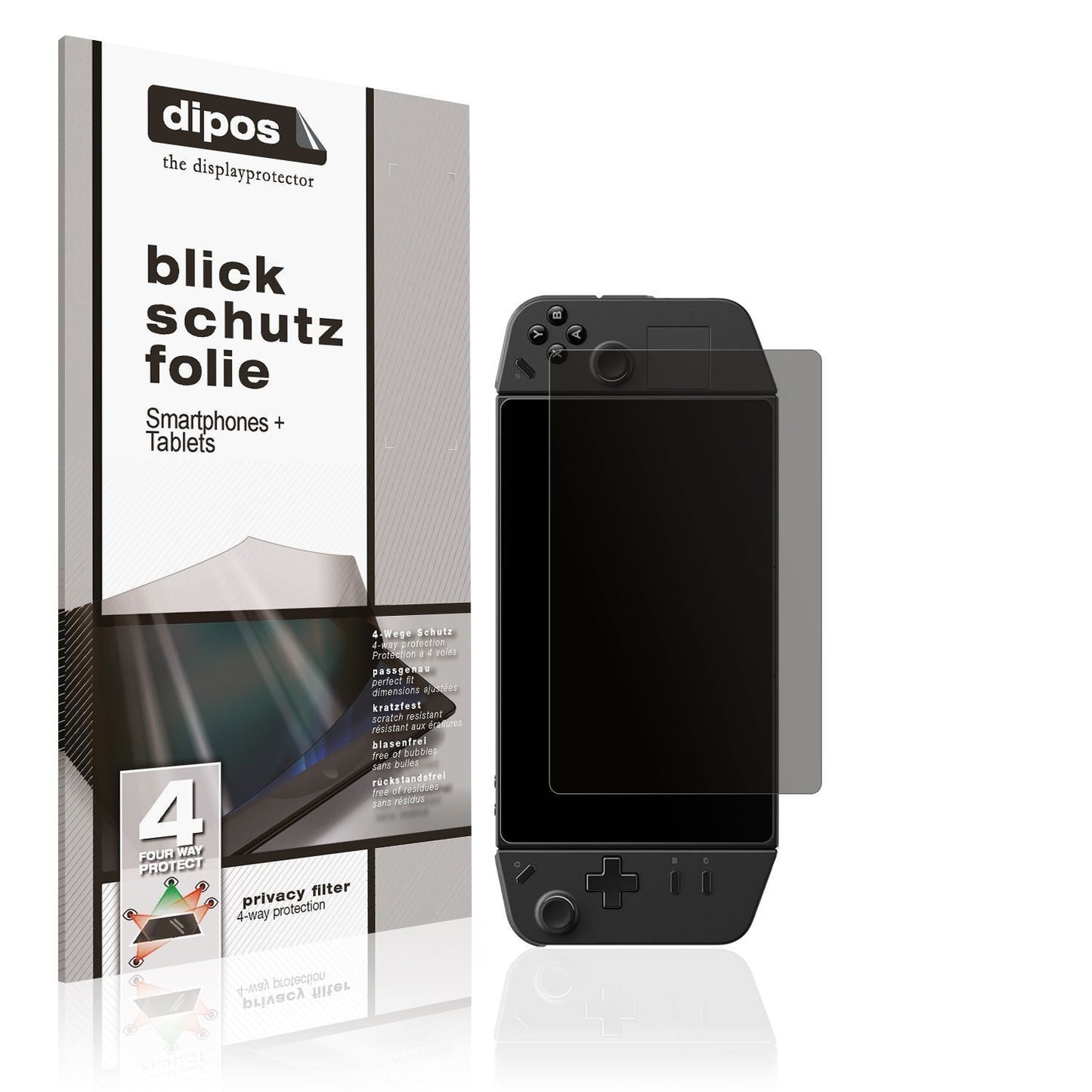 Blickschutzfolie für Lenovo Legion Go matt Schutzf (1)