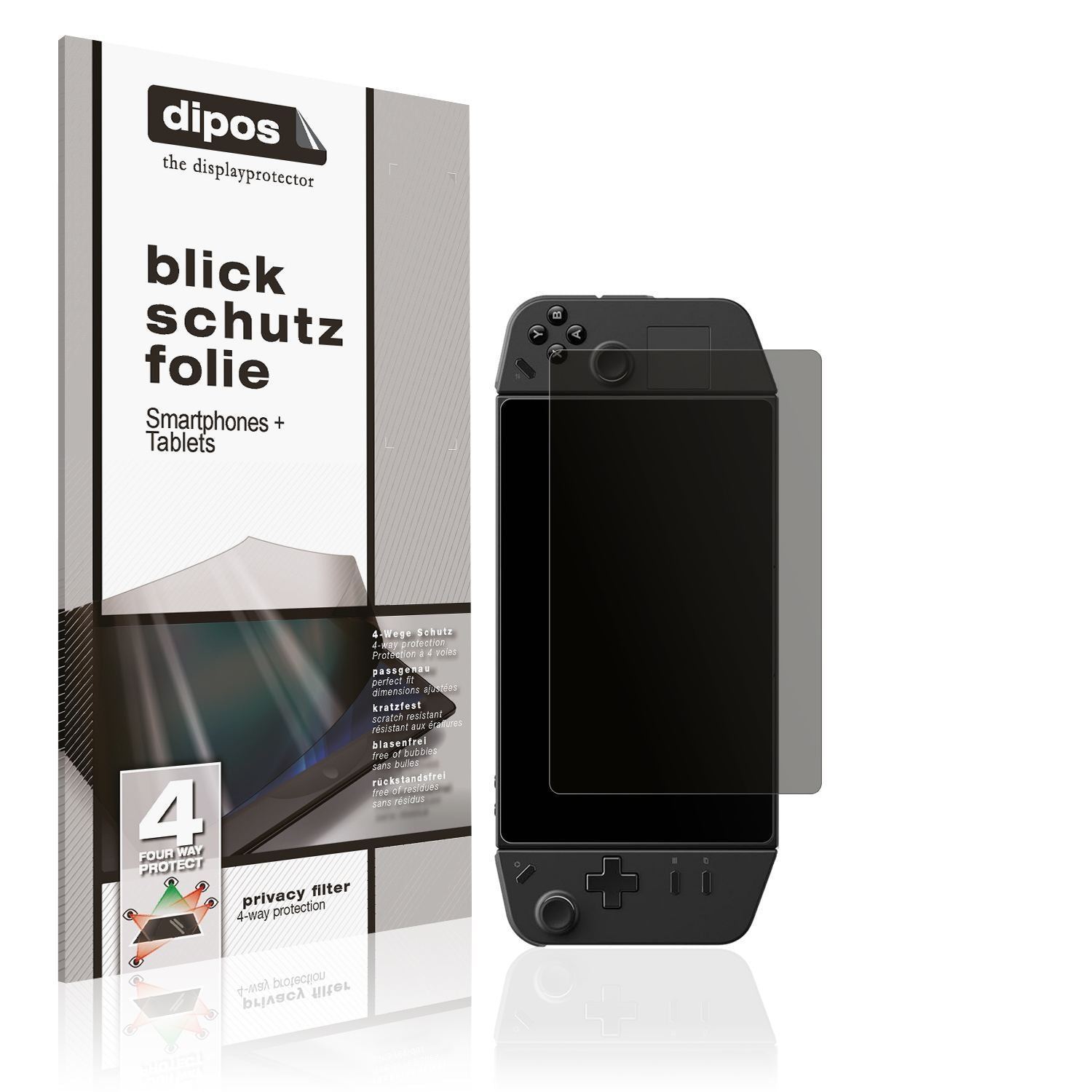 Blickschutzfolie für Lenovo Legion Go matt Schutzf (1)