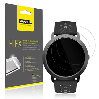 2x 3D Full Cover Schutzfolie für Withings Steel HR (1)