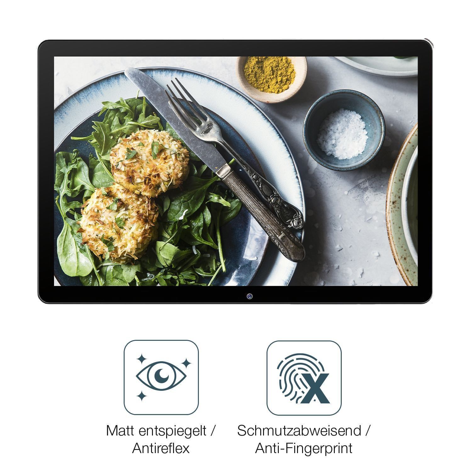 2x Schutzfolie matt für Lectrus AP32 Display-Schut (4)