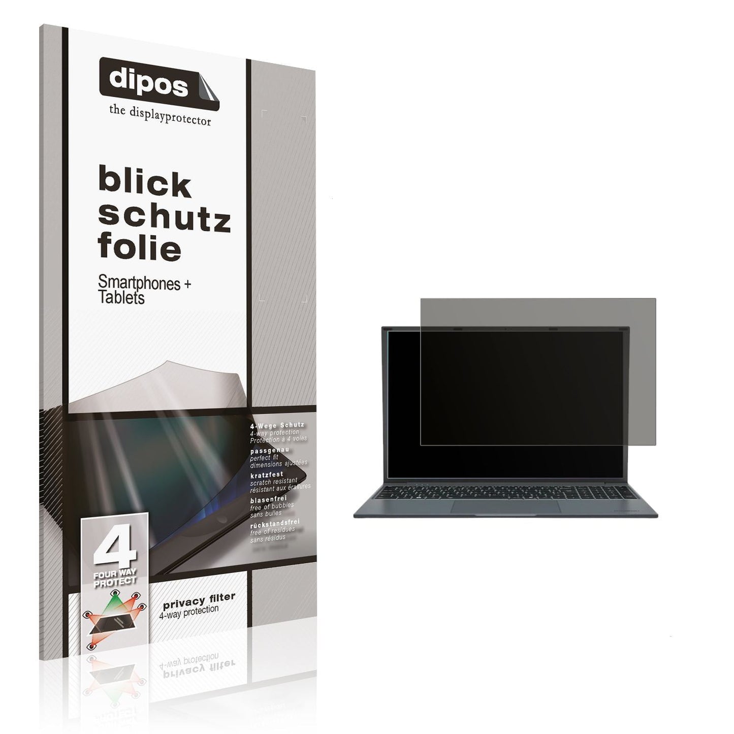 Blickschutzfolie für Medion E16443 matt Schutzfoli (1)