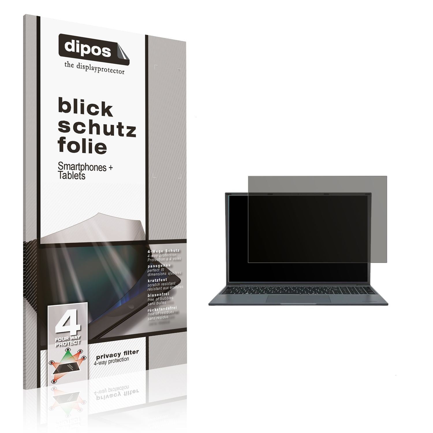 Blickschutzfolie für Medion E16443 matt Schutzfoli (1)