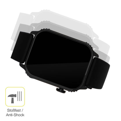 2x 3D Full Cover Schutzfolie für Trausi TG08 1.83  (4)