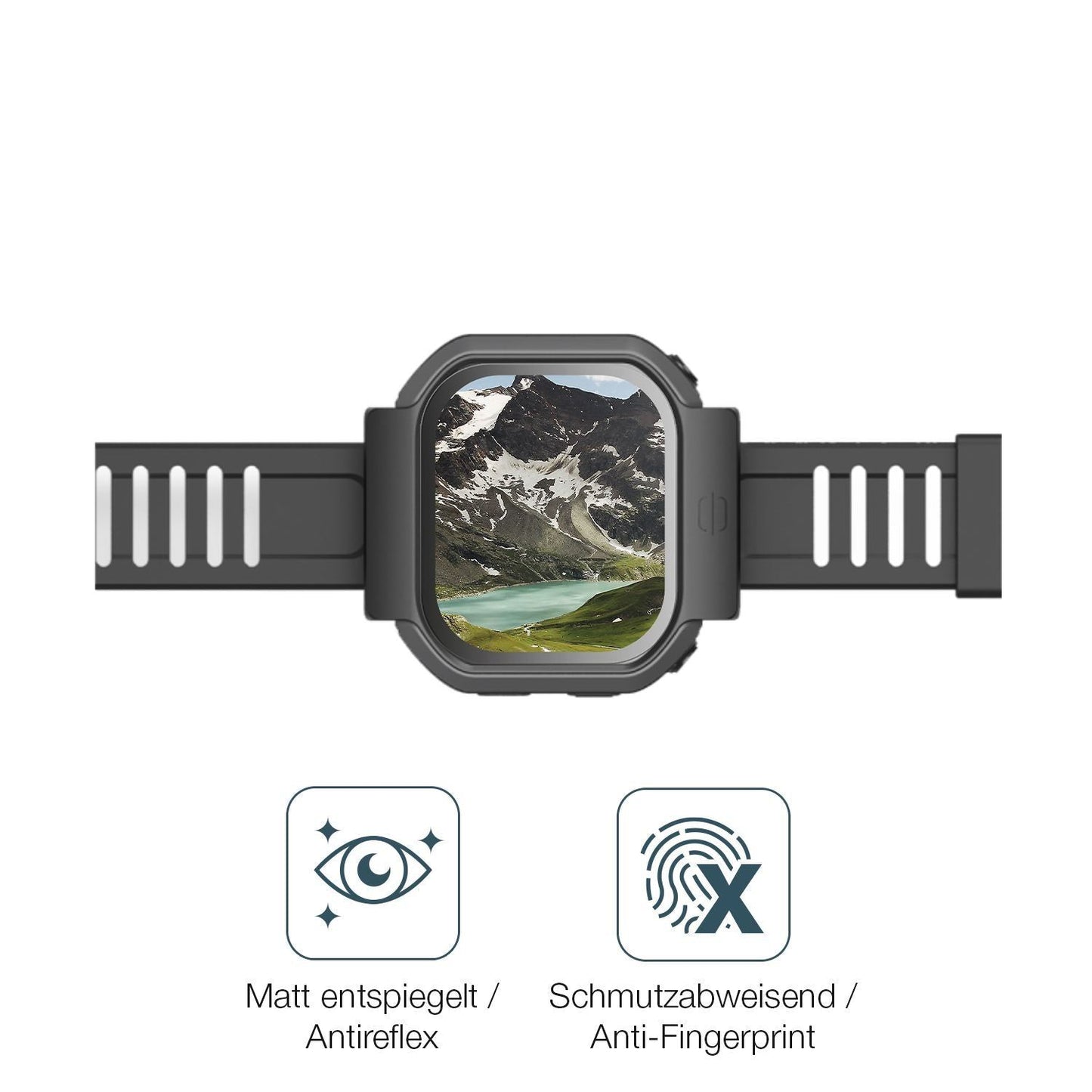 6x Schutzfolie matt für Newland WD5 Display-Schutz (4)