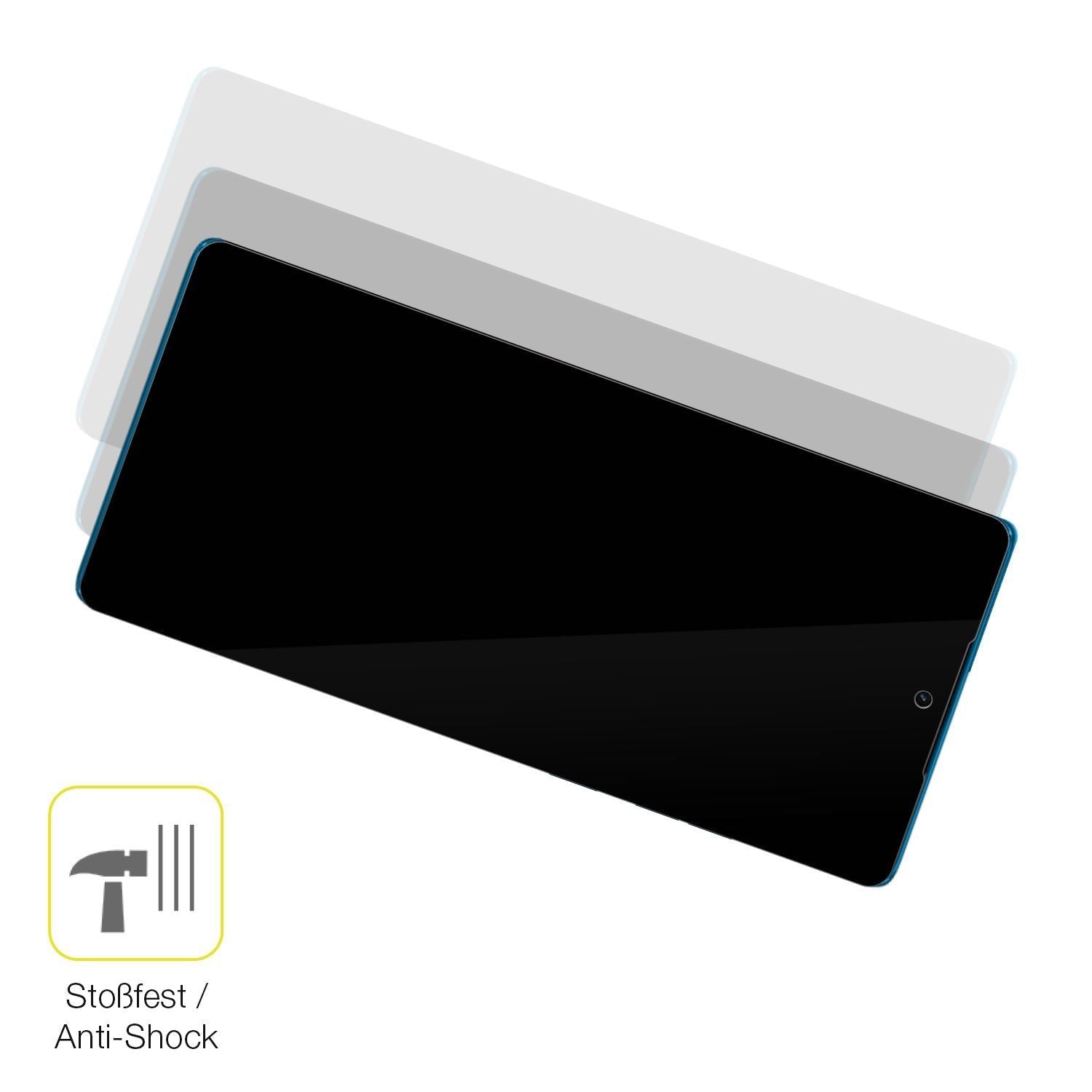 2x 3D Full Cover Schutzfolie für Motorola G96 (4)