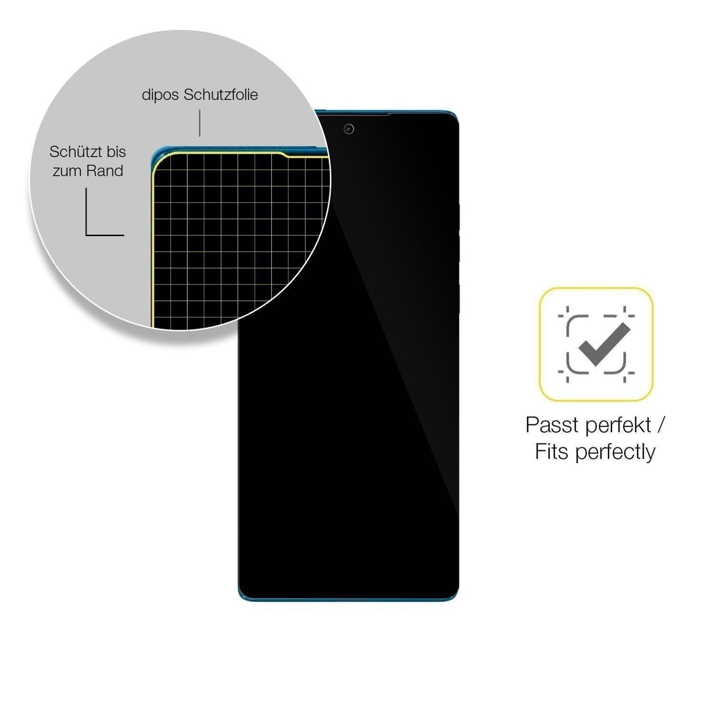 2x 3D Full Cover Schutzfolie für Motorola G96 (6)