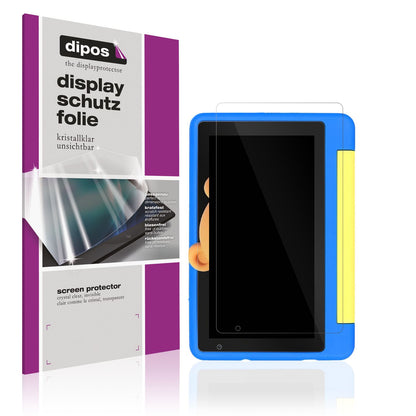 2x Schutzfolie klar für Happybe Kids Tablet 7 Zoll (1)