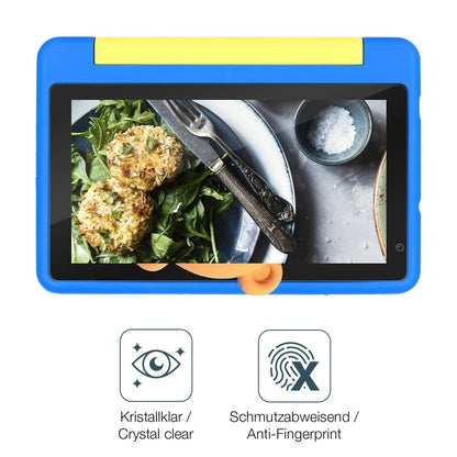 2x Schutzfolie klar für Happybe Kids Tablet 7 Zoll (4)