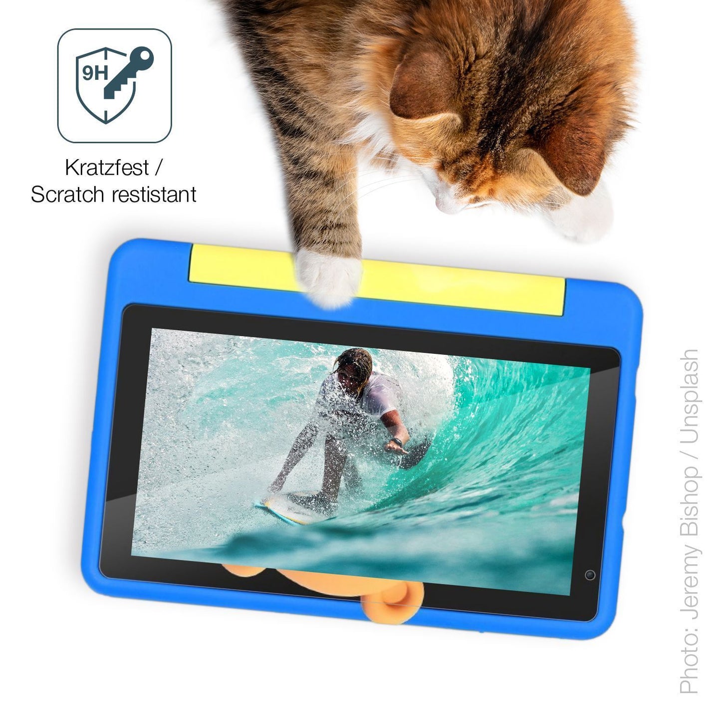 2x 9H Schutzfolie für Happybe Kids Tablet 7 Zoll P (3)