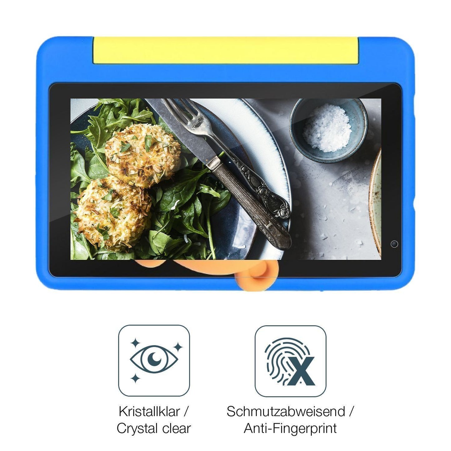 2x 9H Schutzfolie für Happybe Kids Tablet 7 Zoll P (5)